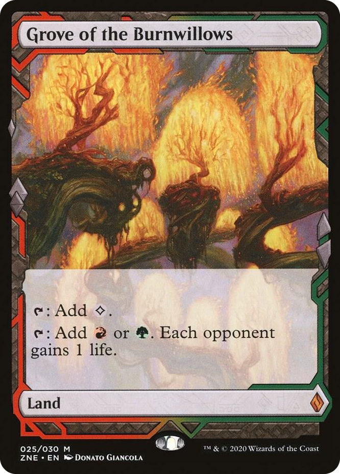 0025 Grove of the Burnwillows M Zendikar Rising Expeditions