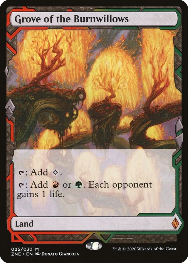 0025 Grove of the Burnwillows M Zendikar Rising Expeditions