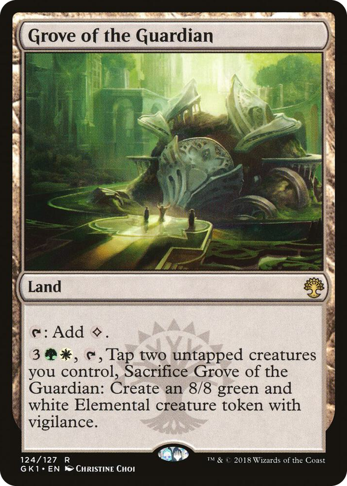 0124 Grove of the Guardian R Guilds of Ravnica: Guild Kits