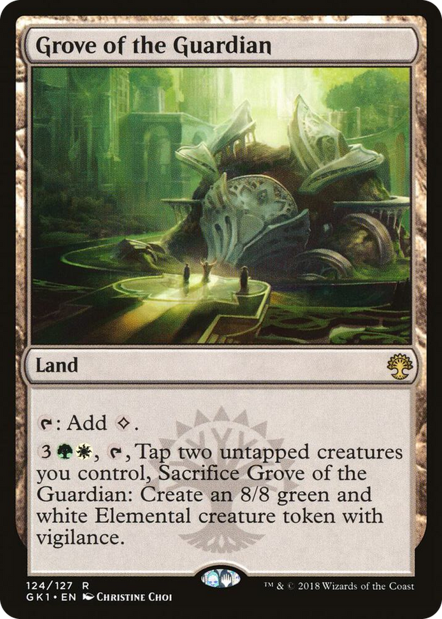 0124 Grove of the Guardian R Guilds of Ravnica: Guild Kits