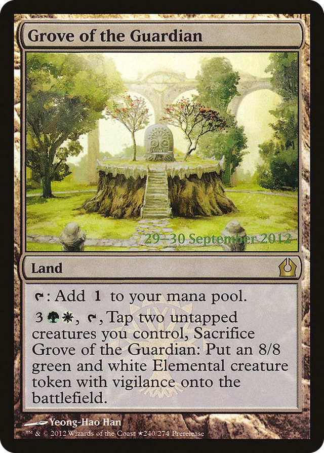0240 Grove of the Guardian R Prerelease Cards