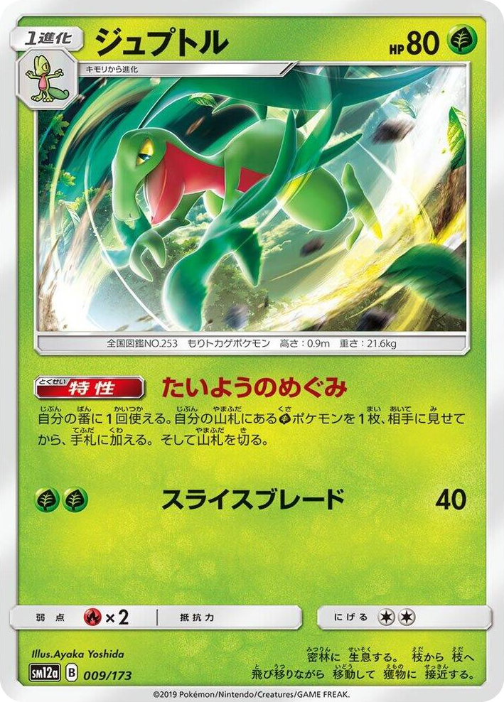 0009 Grovyle None TAG TEAM GX: Tag All Stars