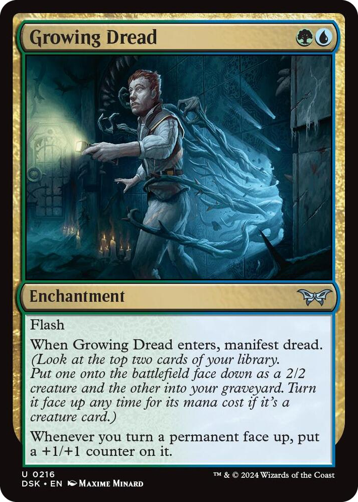 0216 Growing Dread U Duskmourn: House of Horror