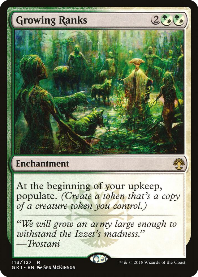 0113 Growing Ranks R Guilds of Ravnica: Guild Kits