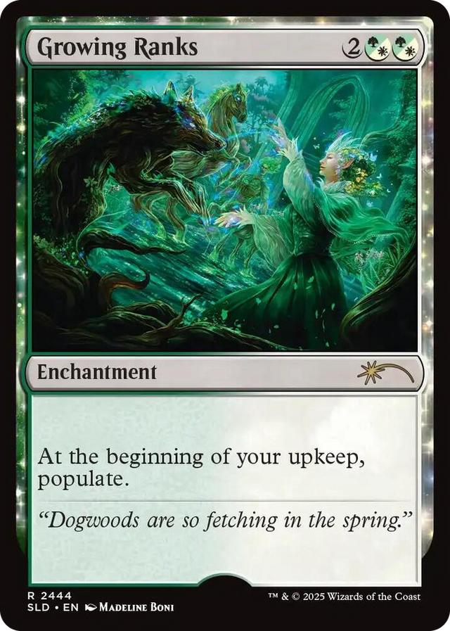 2444 Growing Ranks R Secret Lair Drop Series