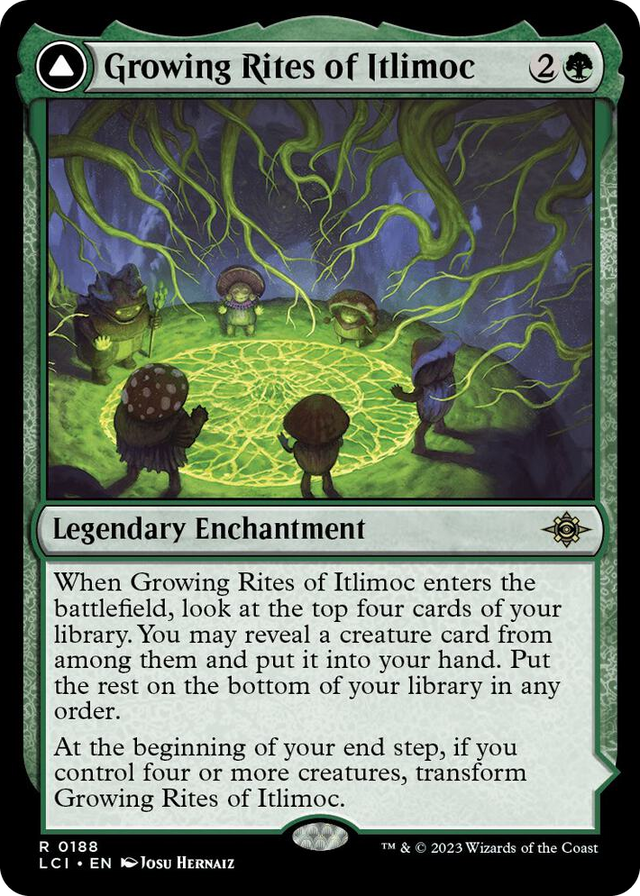 0188 Growing Rites of Itlimoc R The Lost Caverns of Ixalan