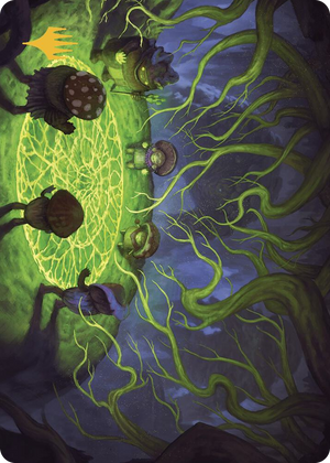 0026 Growing Rites of Itlimoc Art Card (Gold-Stamped Planeswalker Symbol) S Art Series: The Lost Caverns of Ixalan