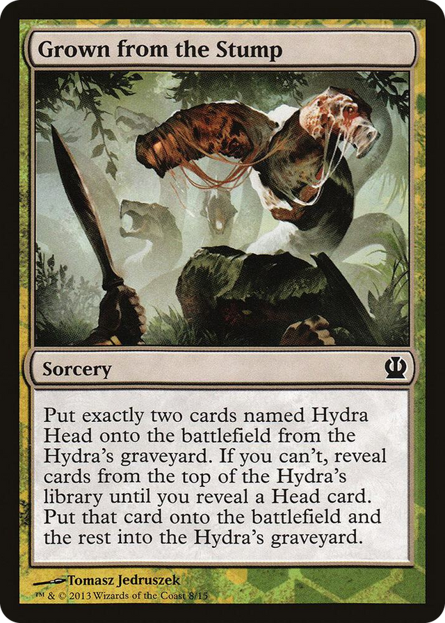 0008 Grown from the Stump S Hero's Path Promos