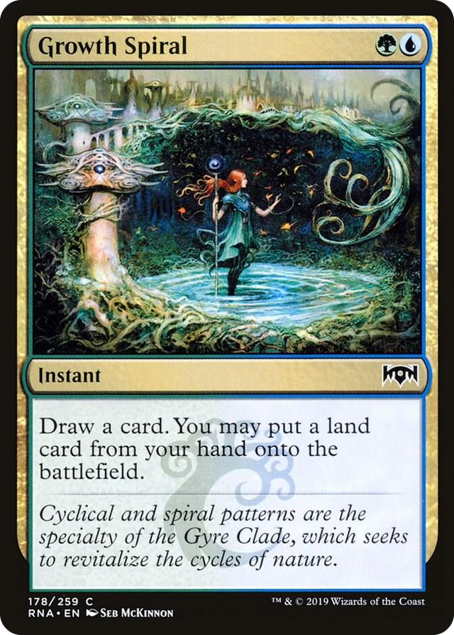 0178 Growth Spiral C Ravnica Allegiance