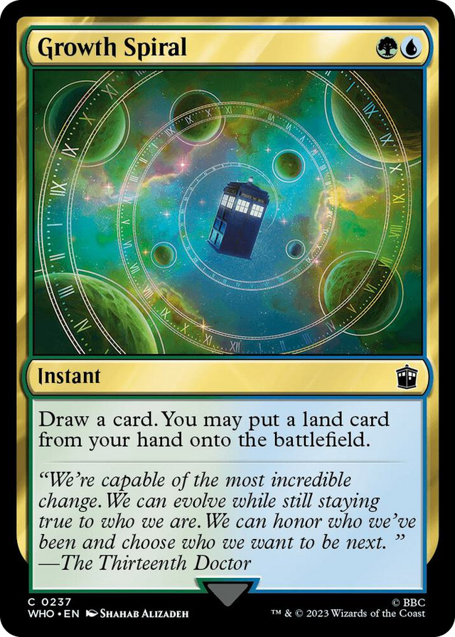 0237 Growth Spiral C Universes Beyond: Doctor Who