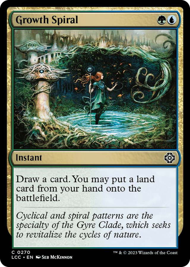 0270 Growth Spiral C Commander: The Lost Caverns of Ixalan