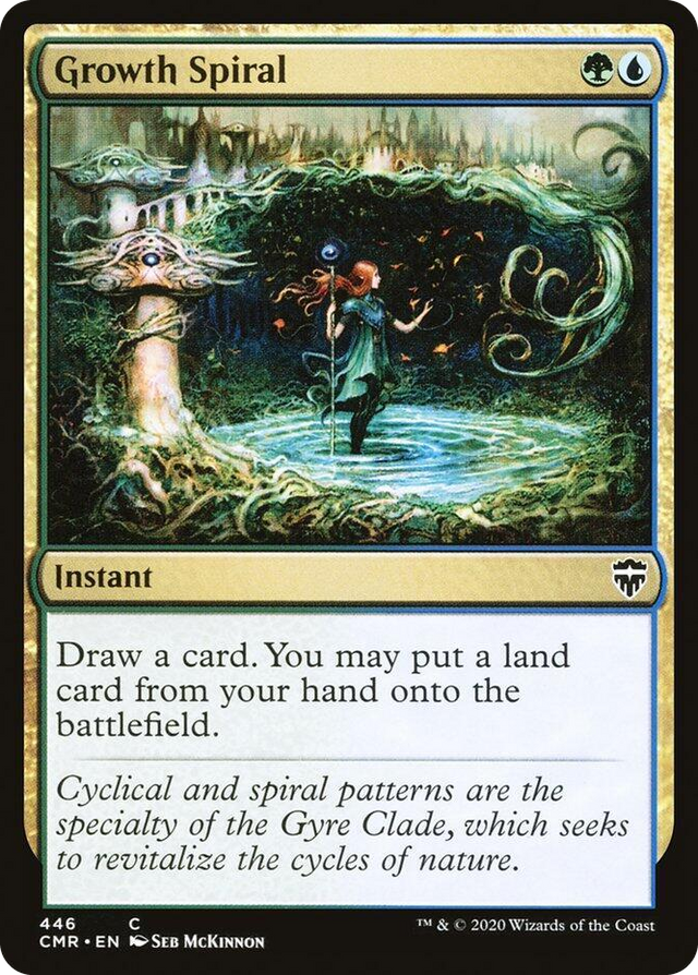 0446 Growth Spiral C Commander Legends
