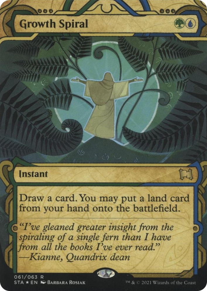 0061 Growth Spiral (Foil Etched) R Strixhaven: Mystical Archive