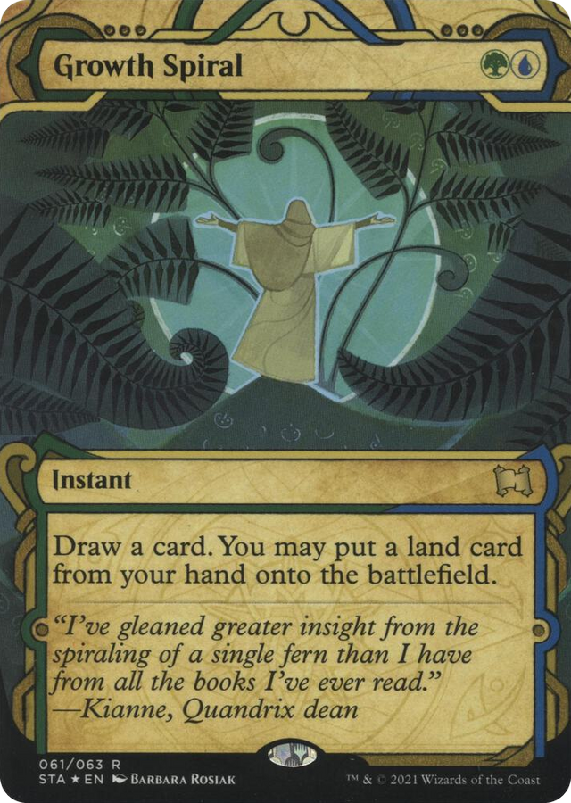 0061 Growth Spiral (Foil Etched) R Strixhaven: Mystical Archive