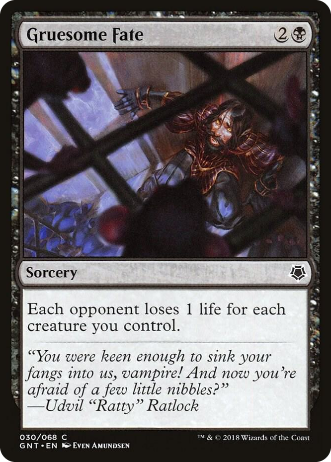 0030 Gruesome Fate C Magic Game Night