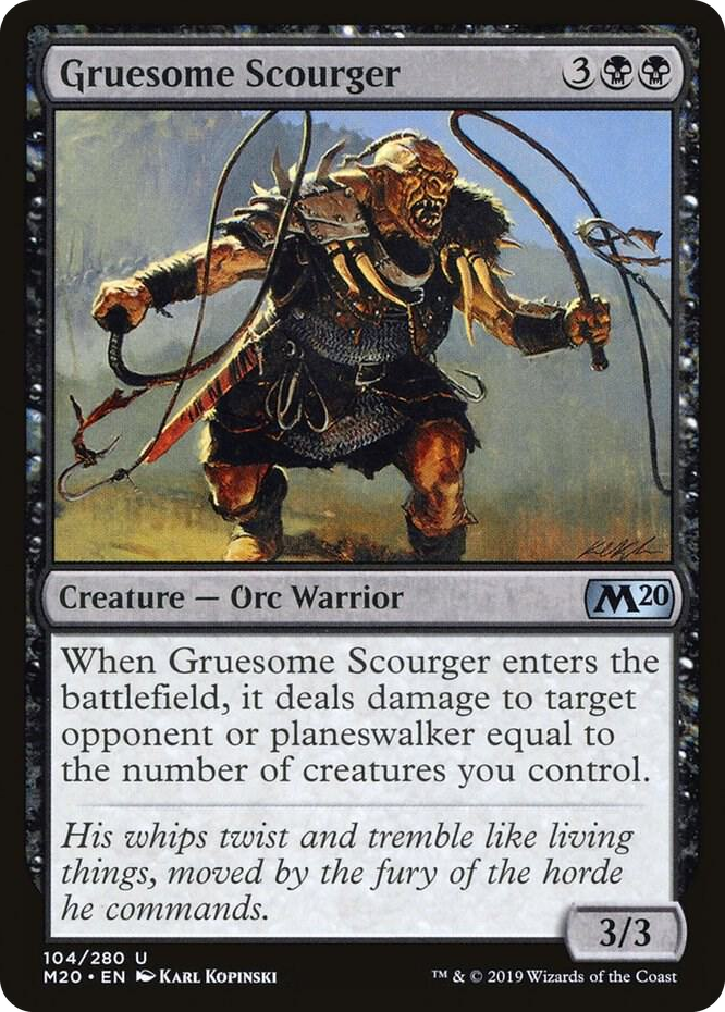 0104 Gruesome Scourger U Core Set 2020