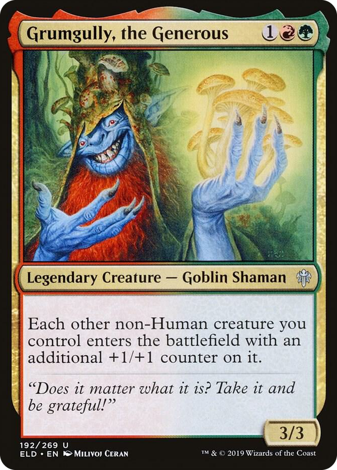 0192 Grumgully, the Generous U Throne of Eldraine