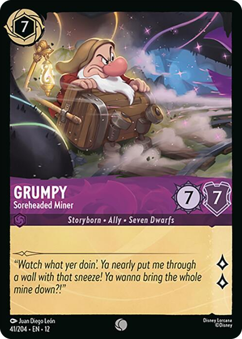 0041 Grumpy - Soreheaded Miner Common Wilds Unknown
