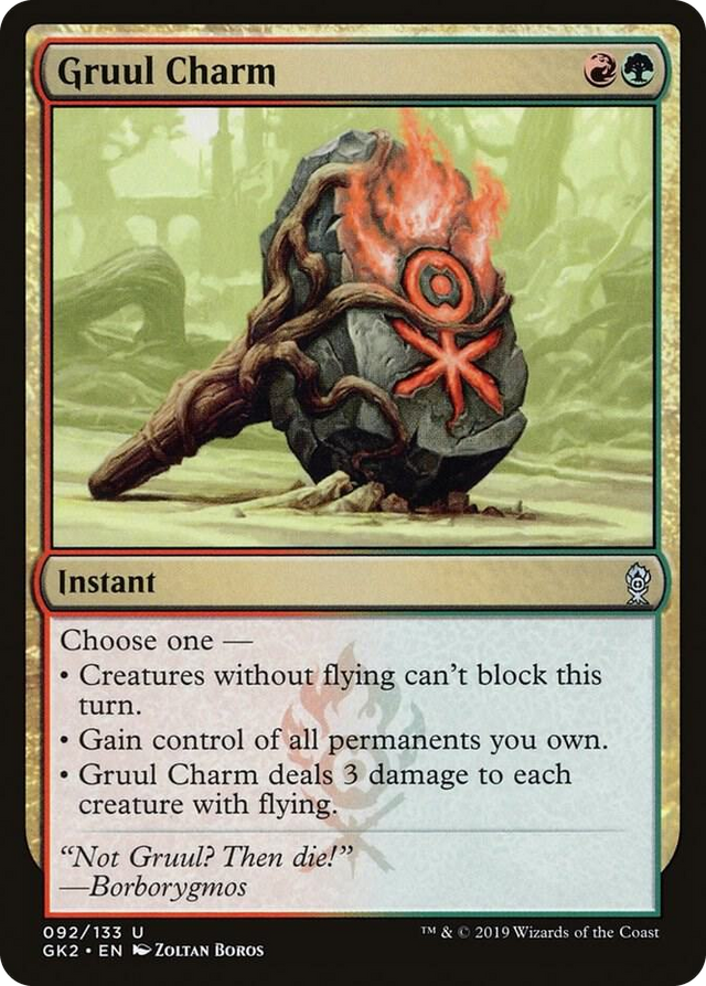 0092 Gruul Charm U Ravnica Allegiance: Guild Kits