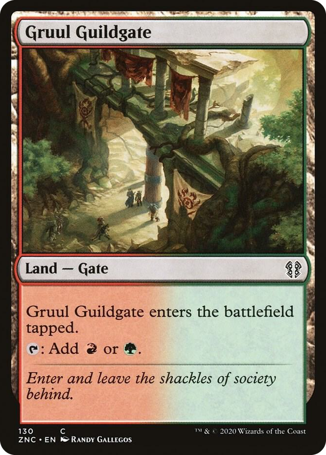 0130 Gruul Guildgate C Commander: Zendikar Rising