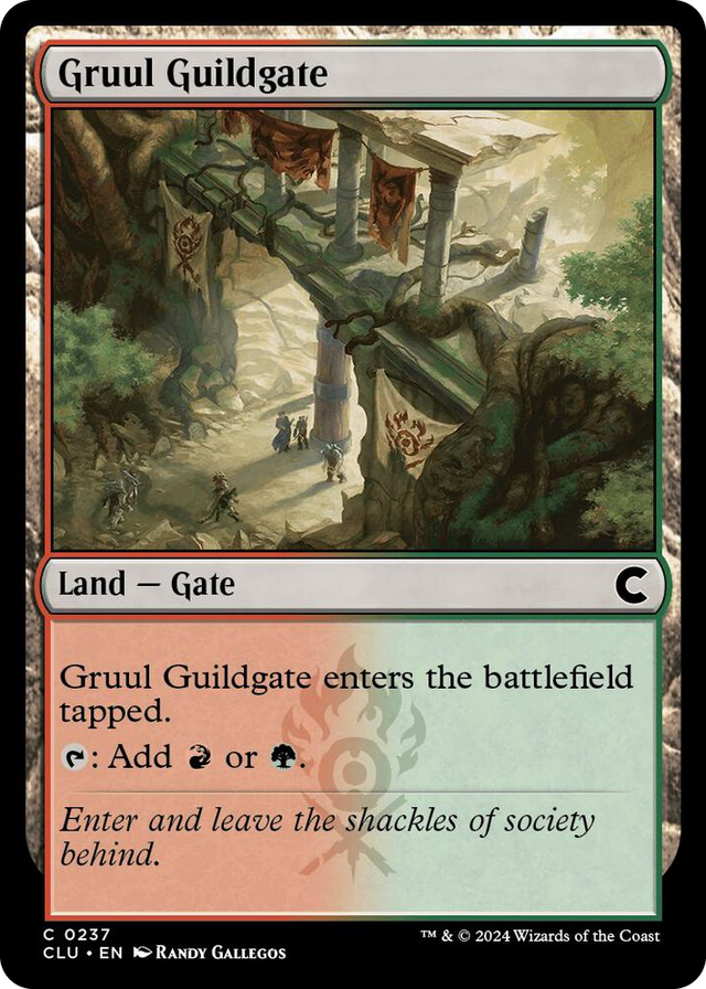 0237 Gruul Guildgate C Ravnica: Clue Edition