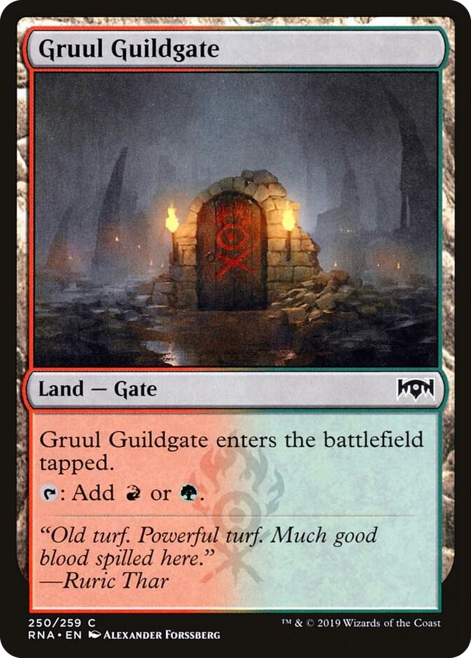 0250 Gruul Guildgate (250) C Ravnica Allegiance