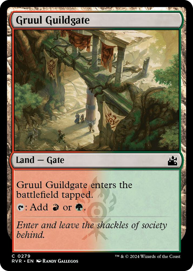 0279 Gruul Guildgate C Ravnica Remastered