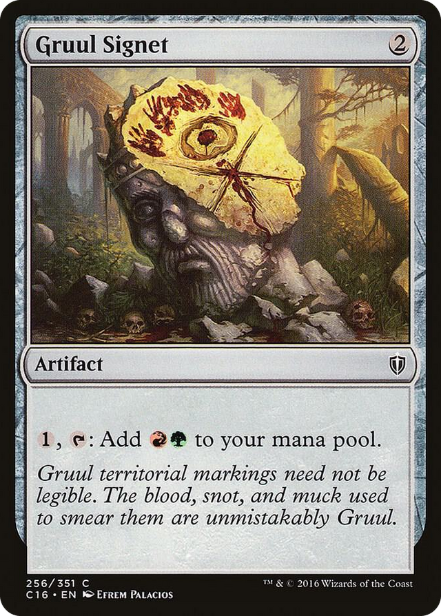 0256 Gruul Signet C Commander 2016
