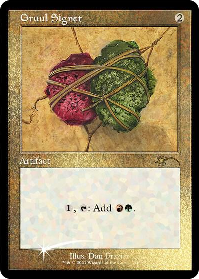 Gruul Signet (Foil Etched) #288 R - Secret Lair Drop Series Pokemon card