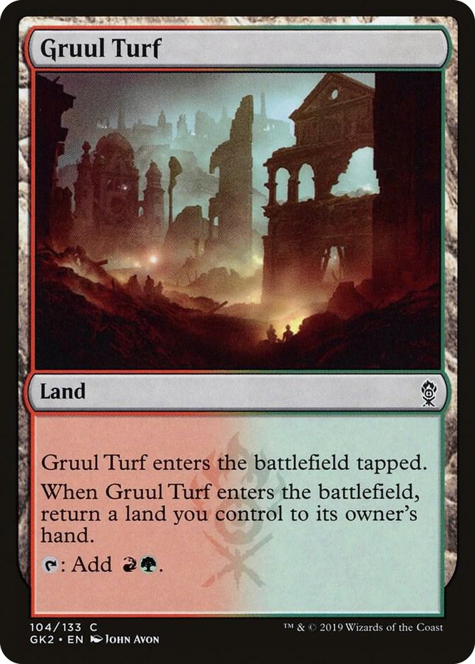0104 Gruul Turf C Ravnica Allegiance: Guild Kits
