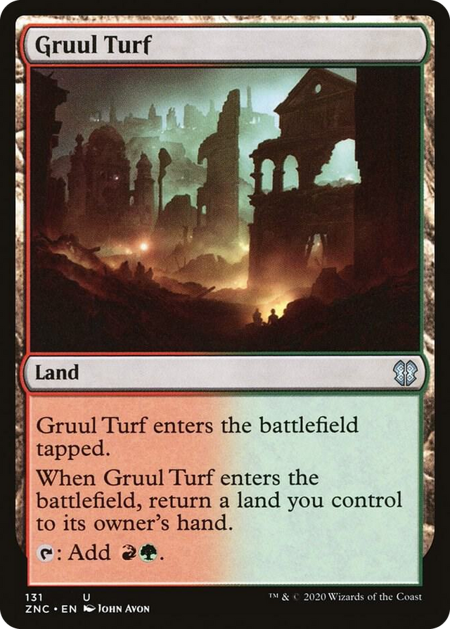 0131 Gruul Turf U Commander: Zendikar Rising