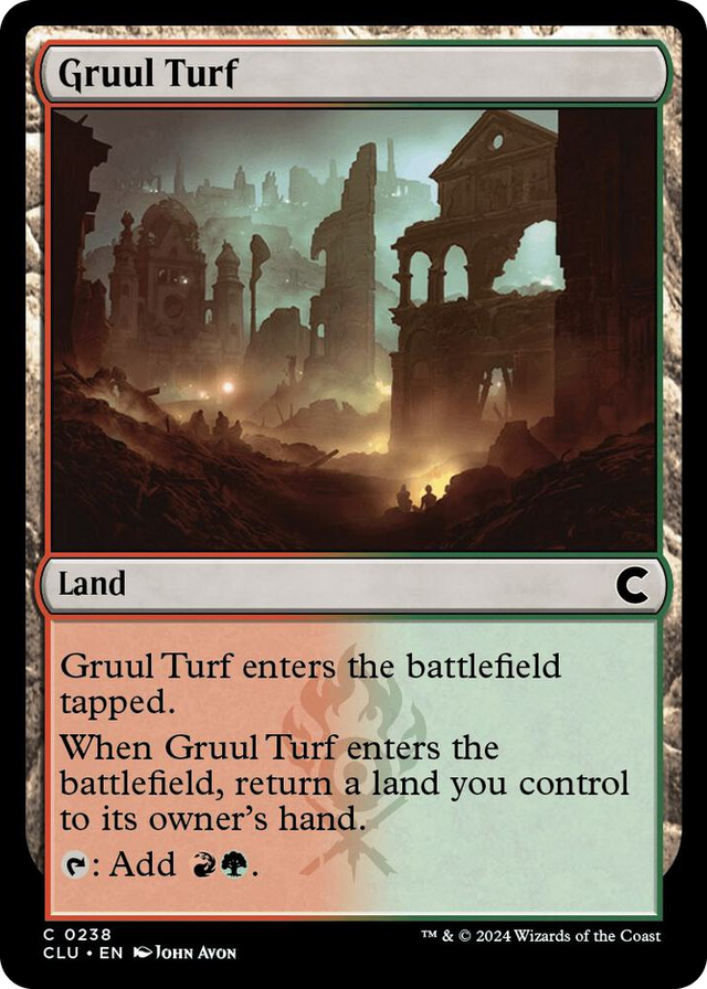 0238 Gruul Turf C Ravnica: Clue Edition