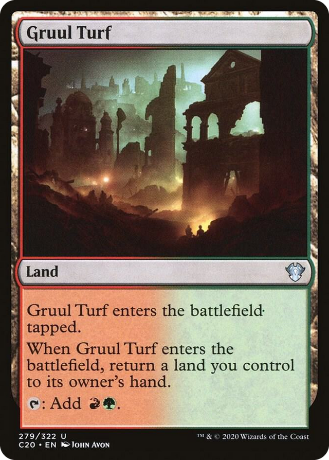 0279 Gruul Turf U Commander 2020