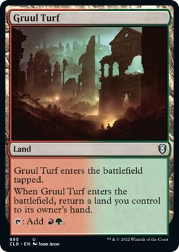 0895 Gruul Turf U Commander Legends: Battle for Baldur's Gate