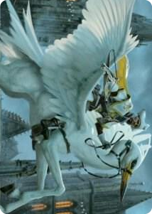 0010 Gryff Rider Art Card S Art Series: Innistrad: Crimson Vow