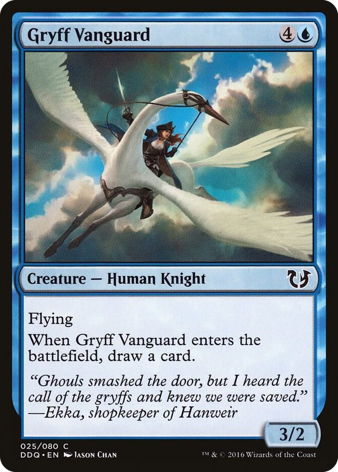 Gryff Vanguard #25 C - Duel Decks: Blessed vs. Cursed Pokemon card