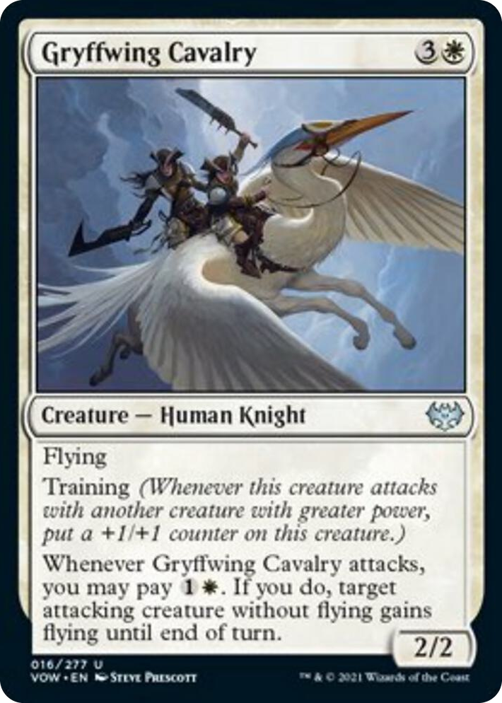 0016 Gryffwing Cavalry U Innistrad: Crimson Vow