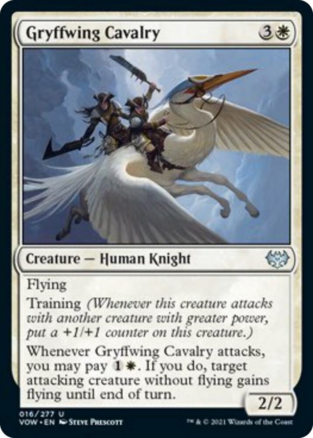 0016 Gryffwing Cavalry U Innistrad: Crimson Vow
