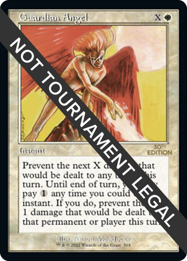 0318 Guardian Angel (Retro Frame) C 30th Anniversary Edition