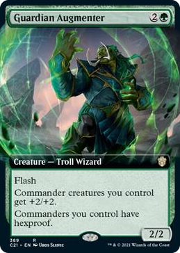 0389 Guardian Augmenter (Extended Art) R Commander 2021