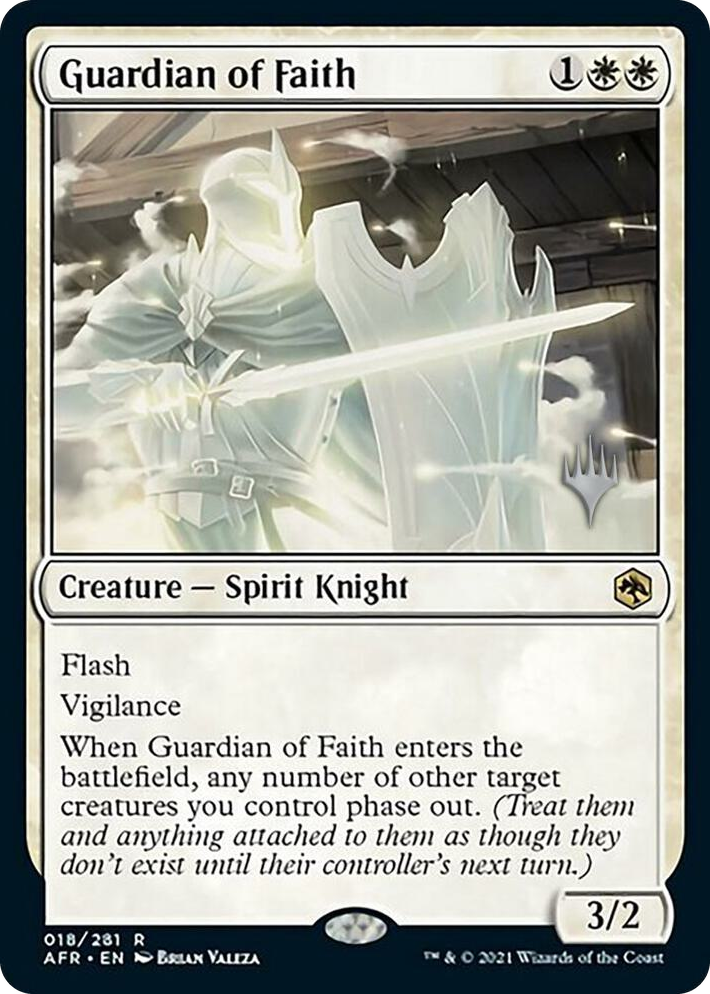 0018 Guardian of Faith R Promo Pack: Adventures in the Forgotten Realms