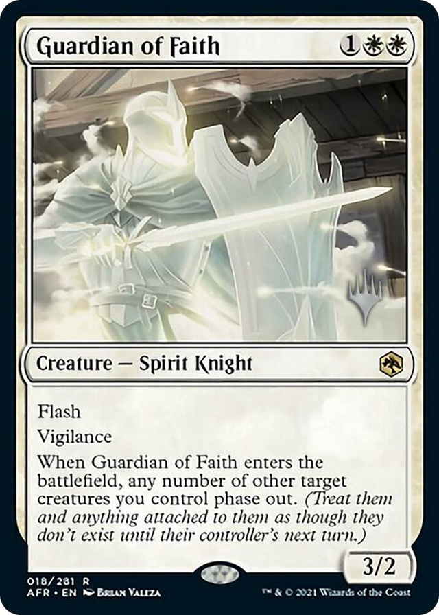 0018 Guardian of Faith R Promo Pack: Adventures in the Forgotten Realms
