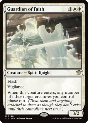 0148 Guardian of Faith R Commander: Secrets of Strixhaven