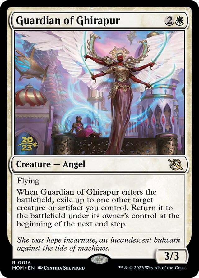 0016 Guardian of Ghirapur R Prerelease Cards