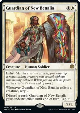 0019 Guardian of New Benalia R Dominaria United