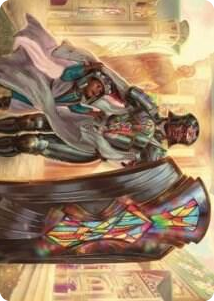 0008 Guardian of New Benalia Art Card S Art Series: Dominaria United