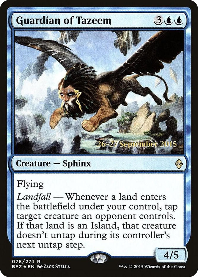 Guardian of Tazeem #78 R - Prerelease Cards Pokemon card
