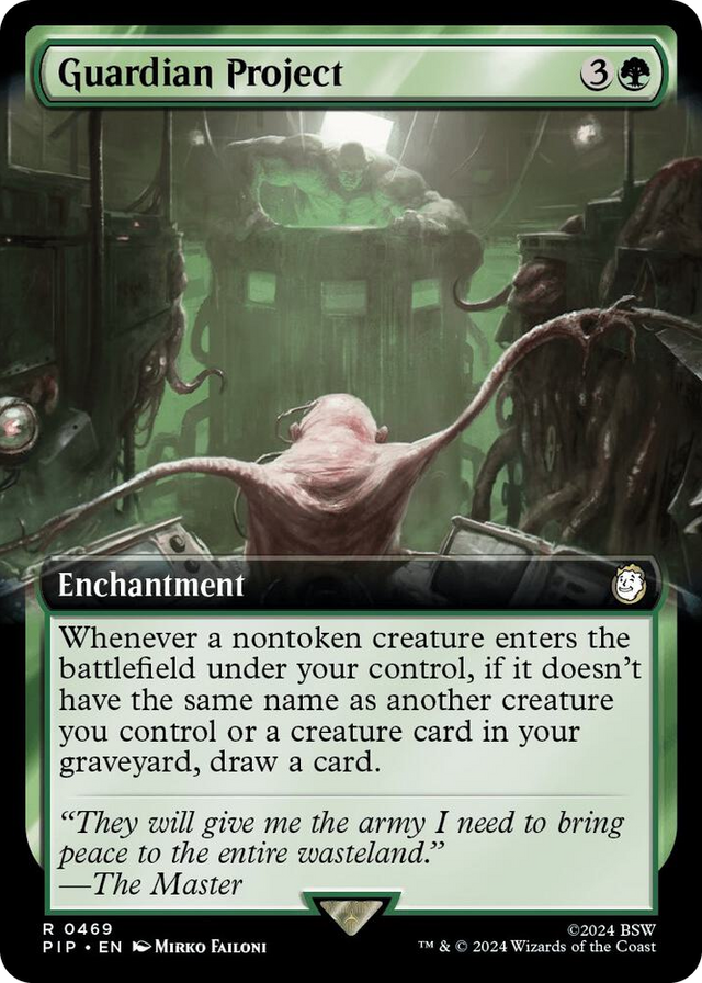 0469 Guardian Project (Extended Art) R Universes Beyond: Fallout