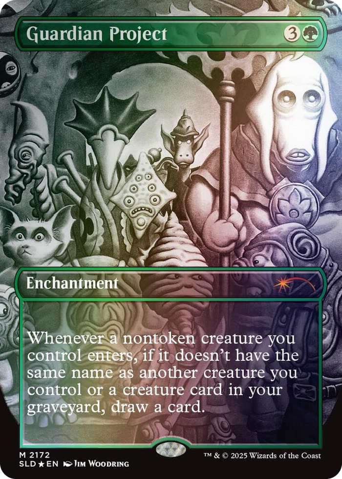 Guardian Project (Rainbow Foil) #2172 R - Secret Lair Drop Series Pokemon card