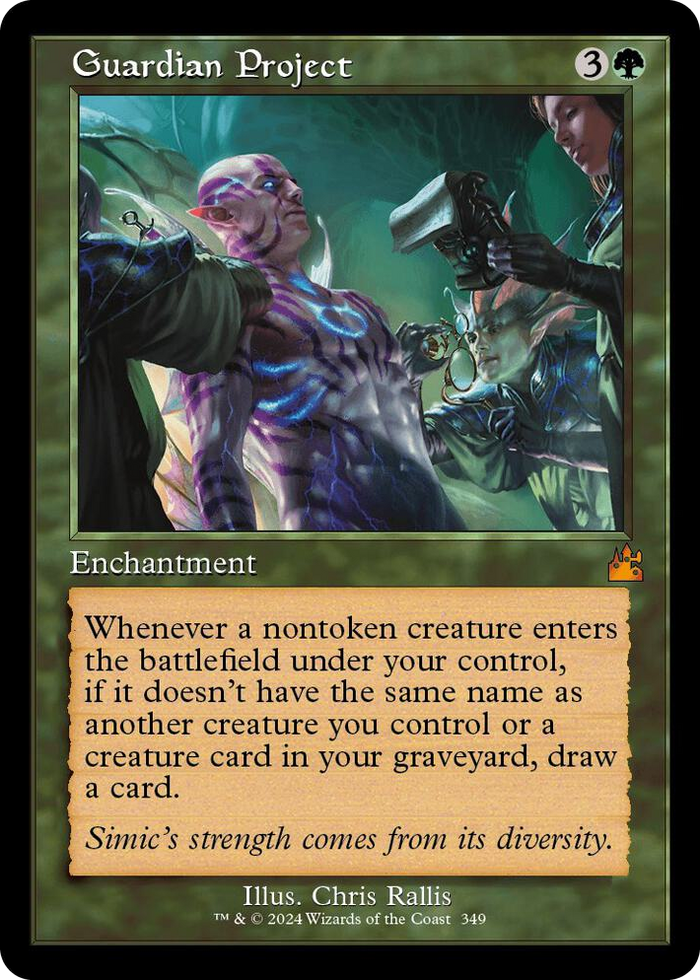 Guardian Project (Retro Frame) #349 M - Ravnica Remastered Pokemon card